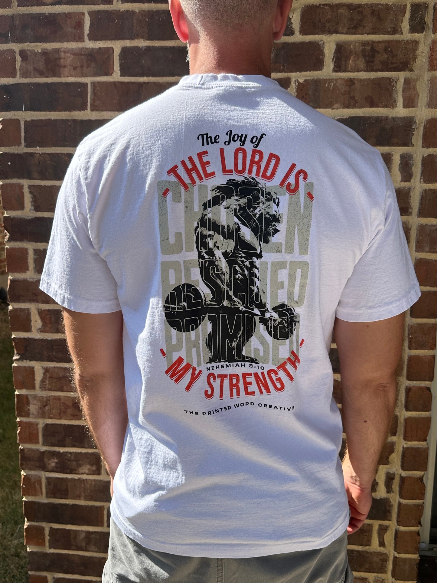 The Joy of The Lord - Heavyweight Street Tee