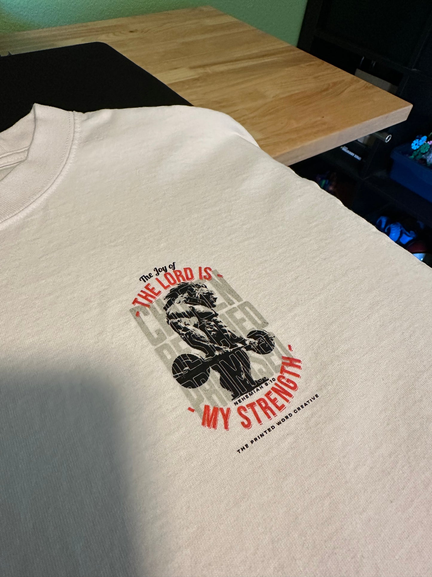 The Joy of The Lord - Heavyweight Street Tee