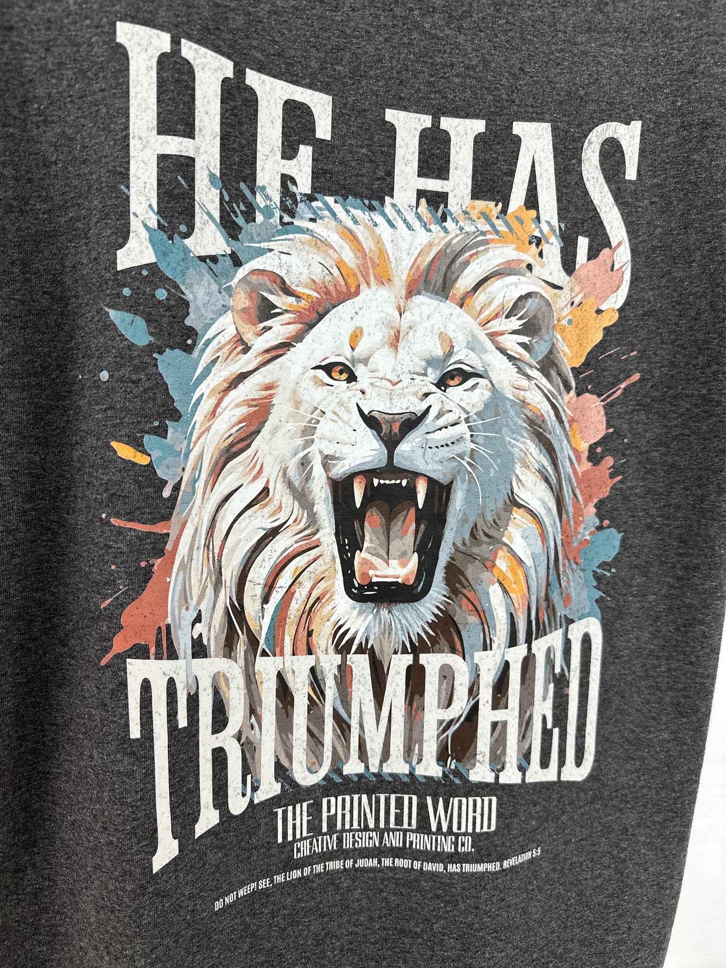 He Has Triumphed - Heavyweight Street Tee