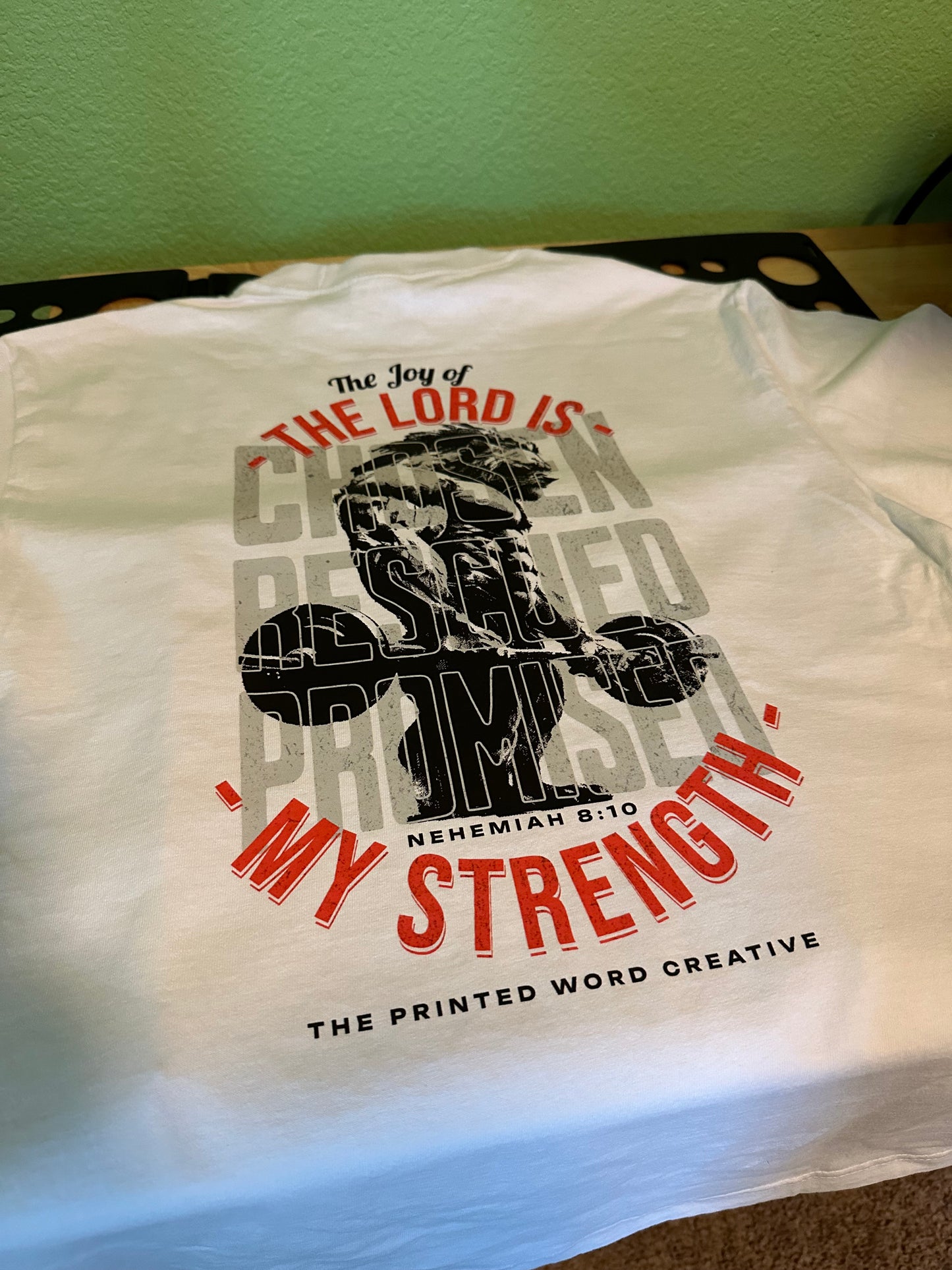 The Joy of The Lord - Heavyweight Street Tee