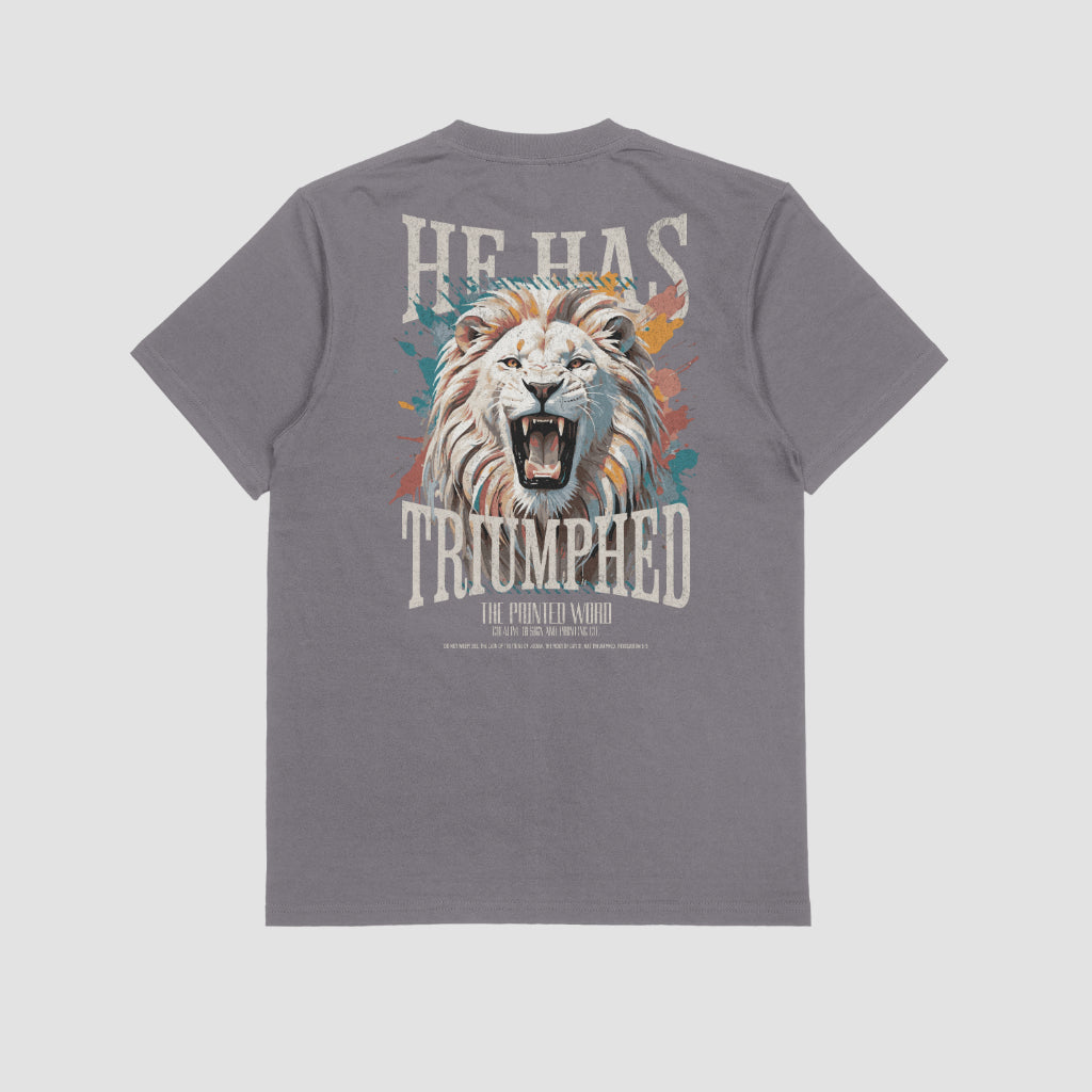 He Has Triumphed - Heavyweight Street Tee