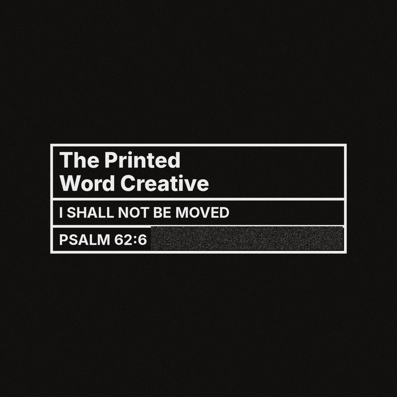 Printed verse tag inside the collar