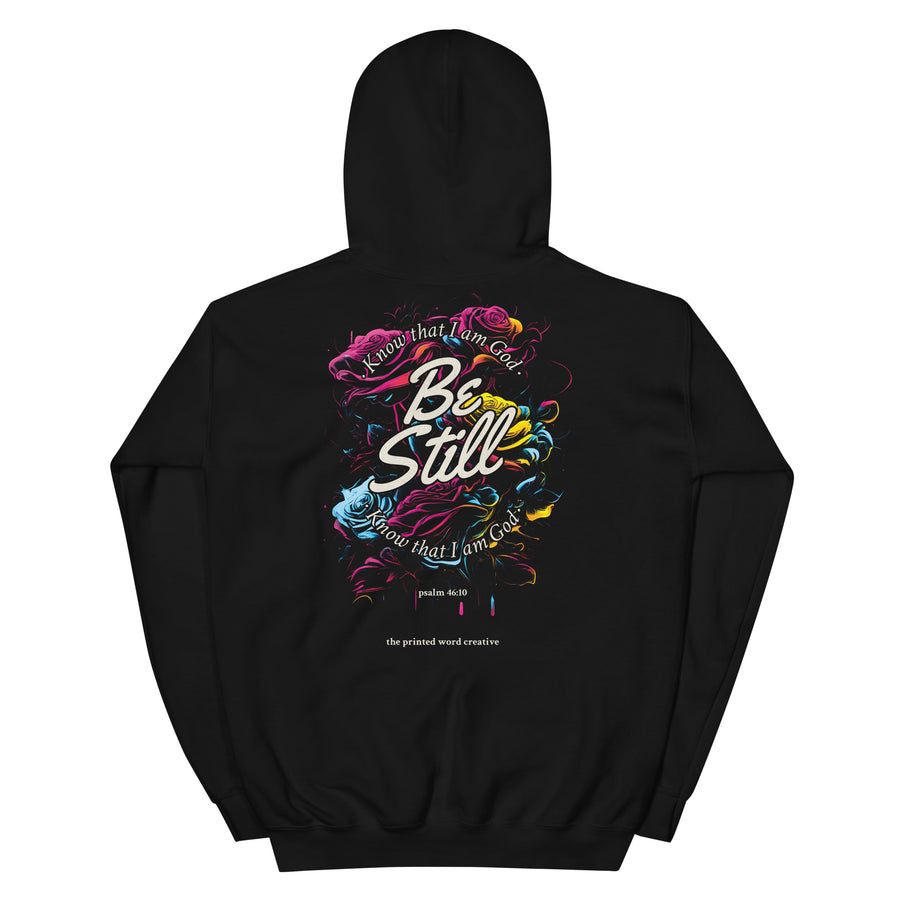Be Still garment, back